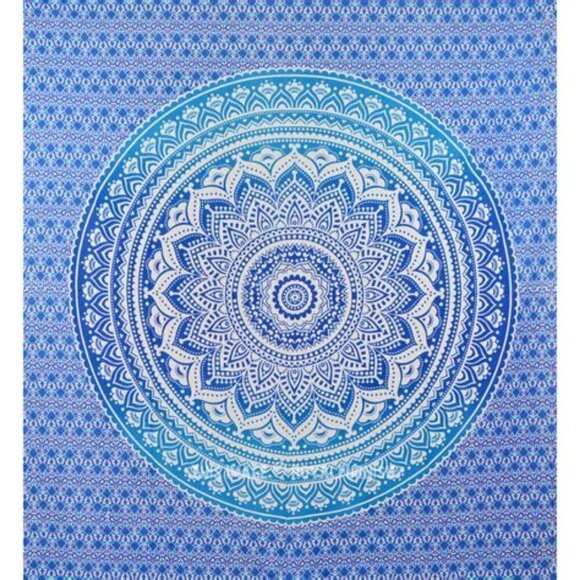 NWT Boho Indian Mandalla Wall Tapestry Bohemian Wall Hanging Wall Decor - Picture 3 of 16
